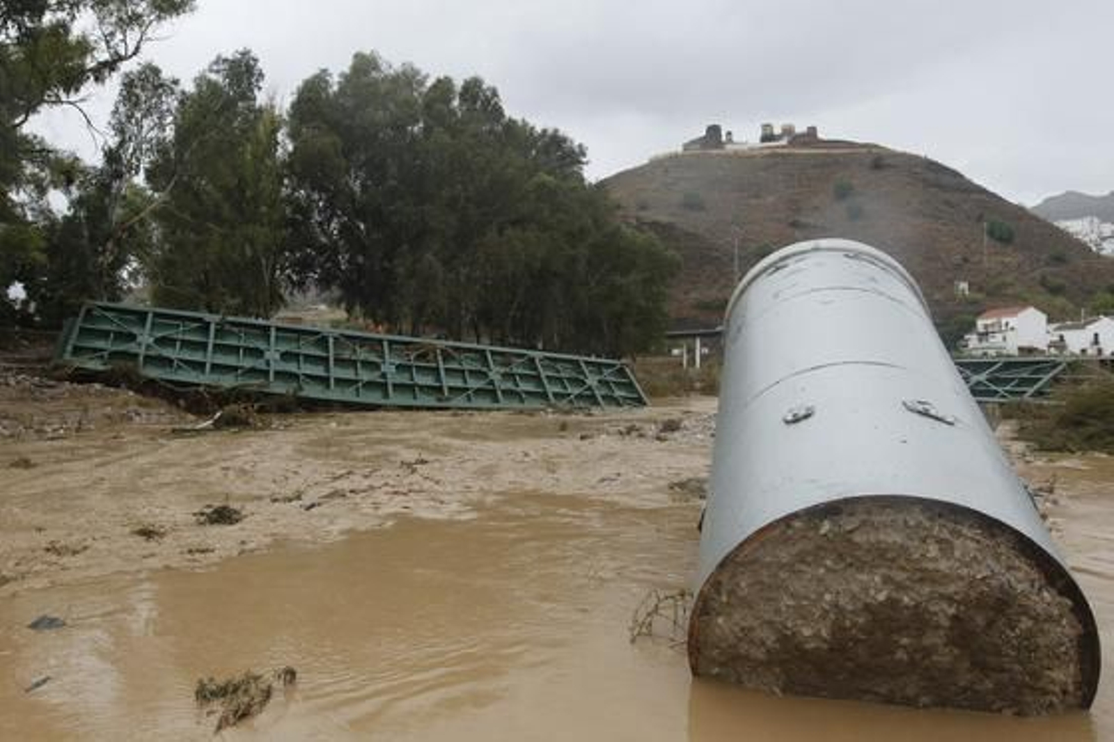 Imágenes de las lluvias en la provincia de Málaga