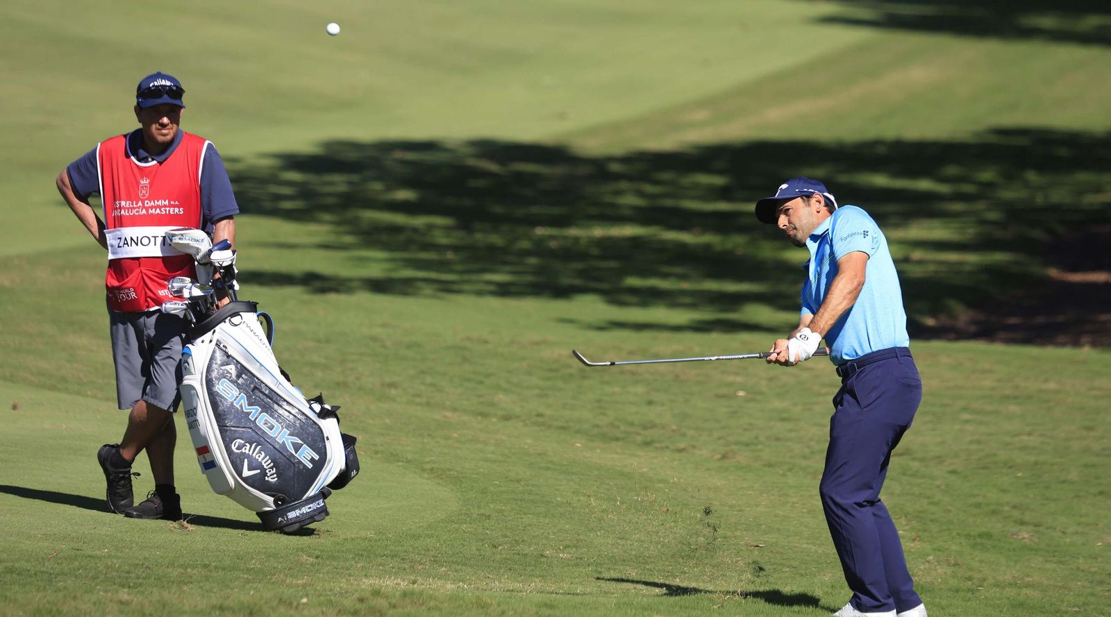 Las fotos de la tercera jornada del Estrella Damm N.A. Andalucía Masters de golf, en el RCG Sotogrande de San Roque