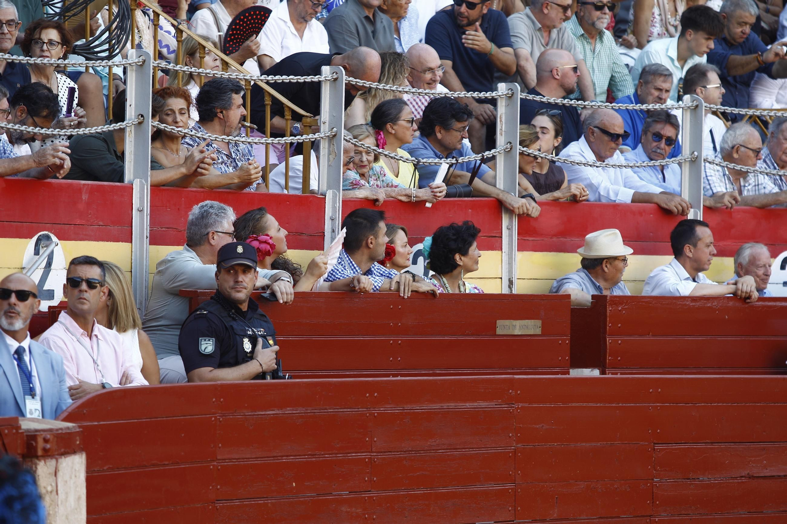 Las mejores imágenes de los toreros Fortes, Juan Ortega y David de Miranda en la Feria de Almería 2025