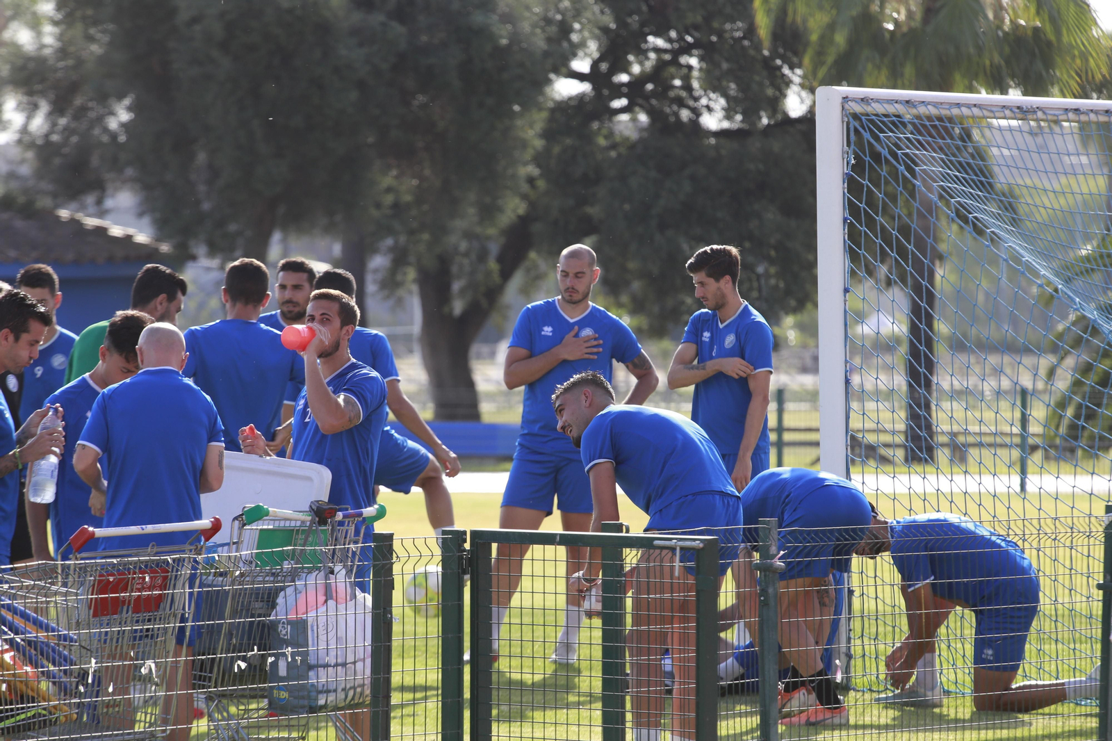 Antonio Sánchez, uno de los cuatro futbolistas del Xerez DFC con licencia profesional.