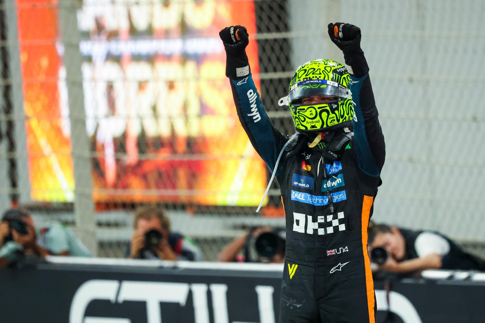 Las fotos del título mundial de Lando Norris en la Fórmula 1