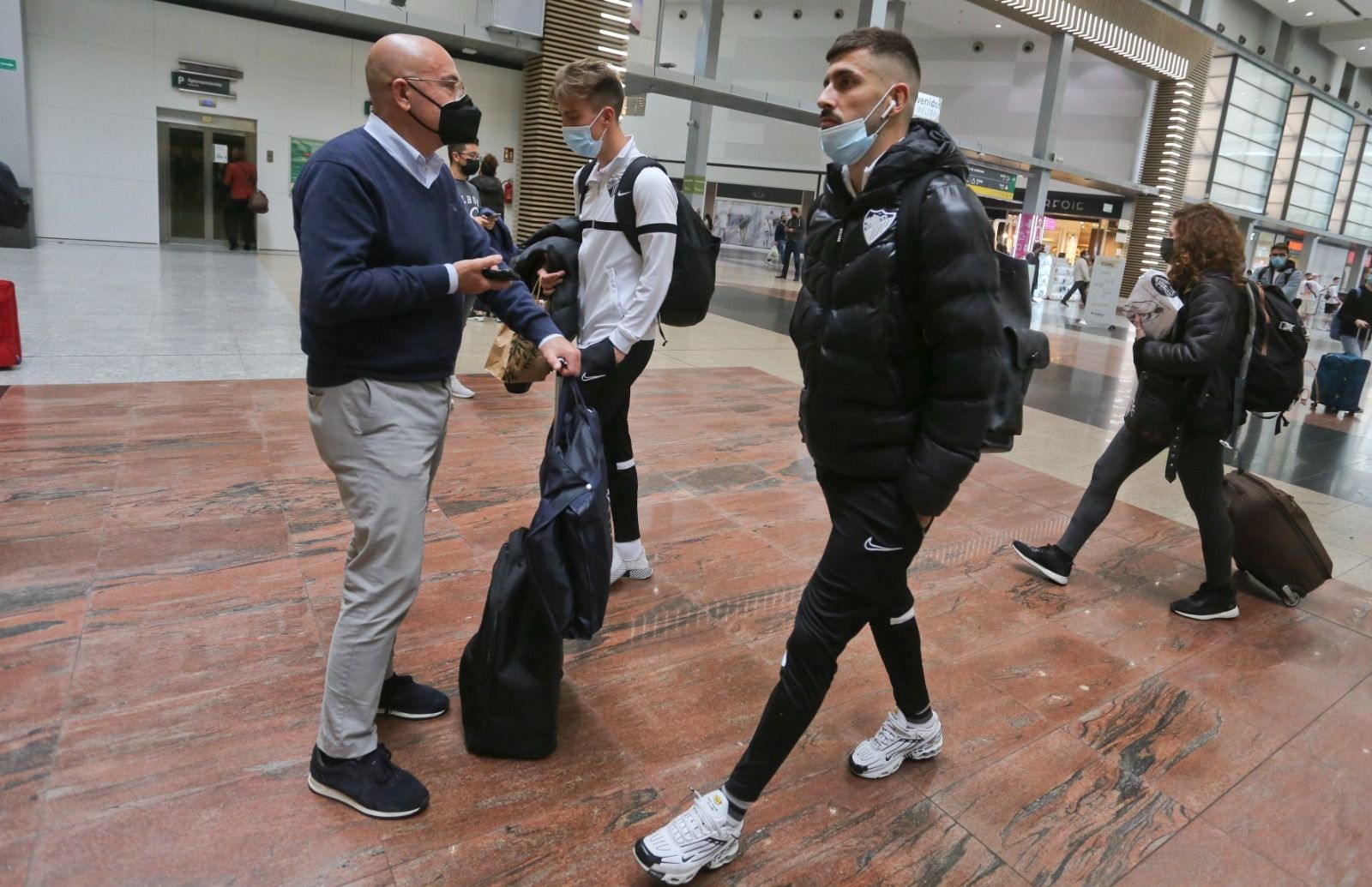 Málaga CF y Unicaja, en el mismo AVE a Zaragoza.