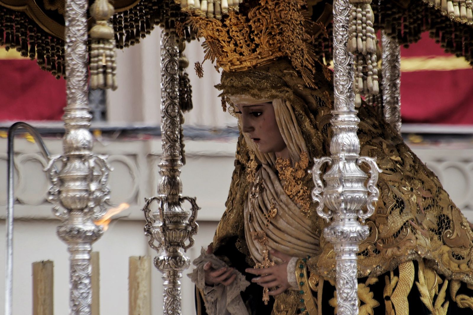 Lágrimas y Favores el Domingo de Ramos en Málaga, en imágenes