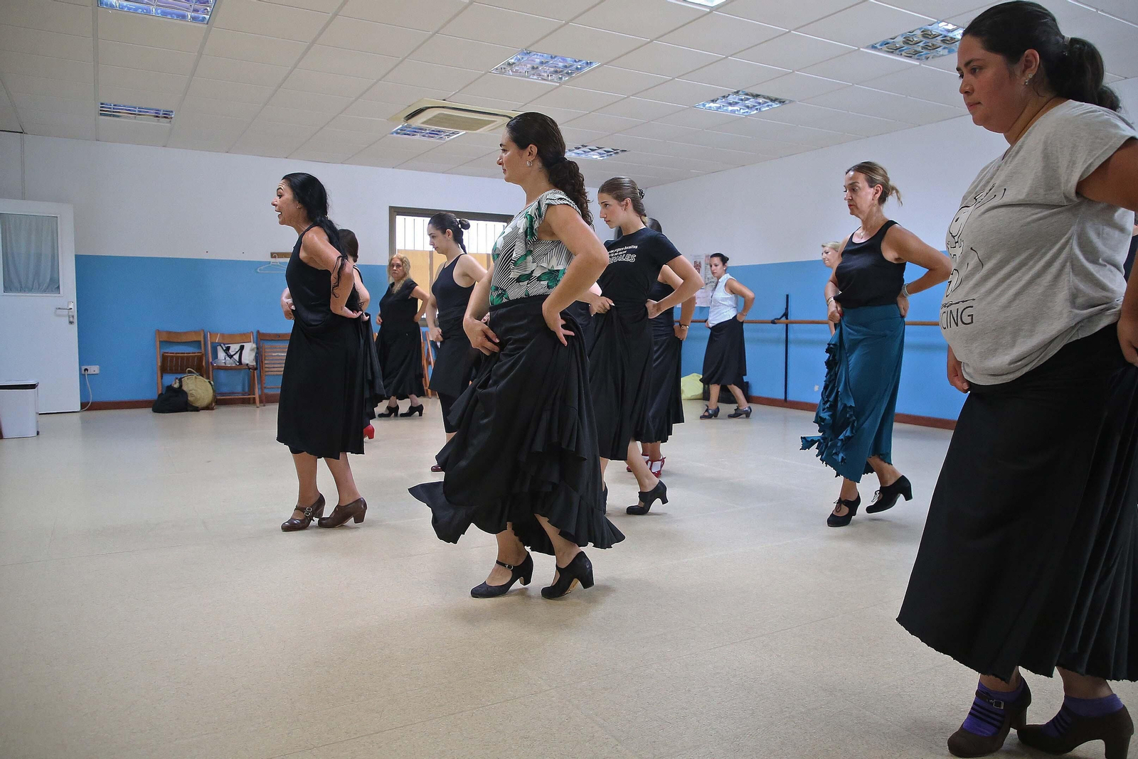 La master class de la bailaora Mercedes Alcalá, en imágenes