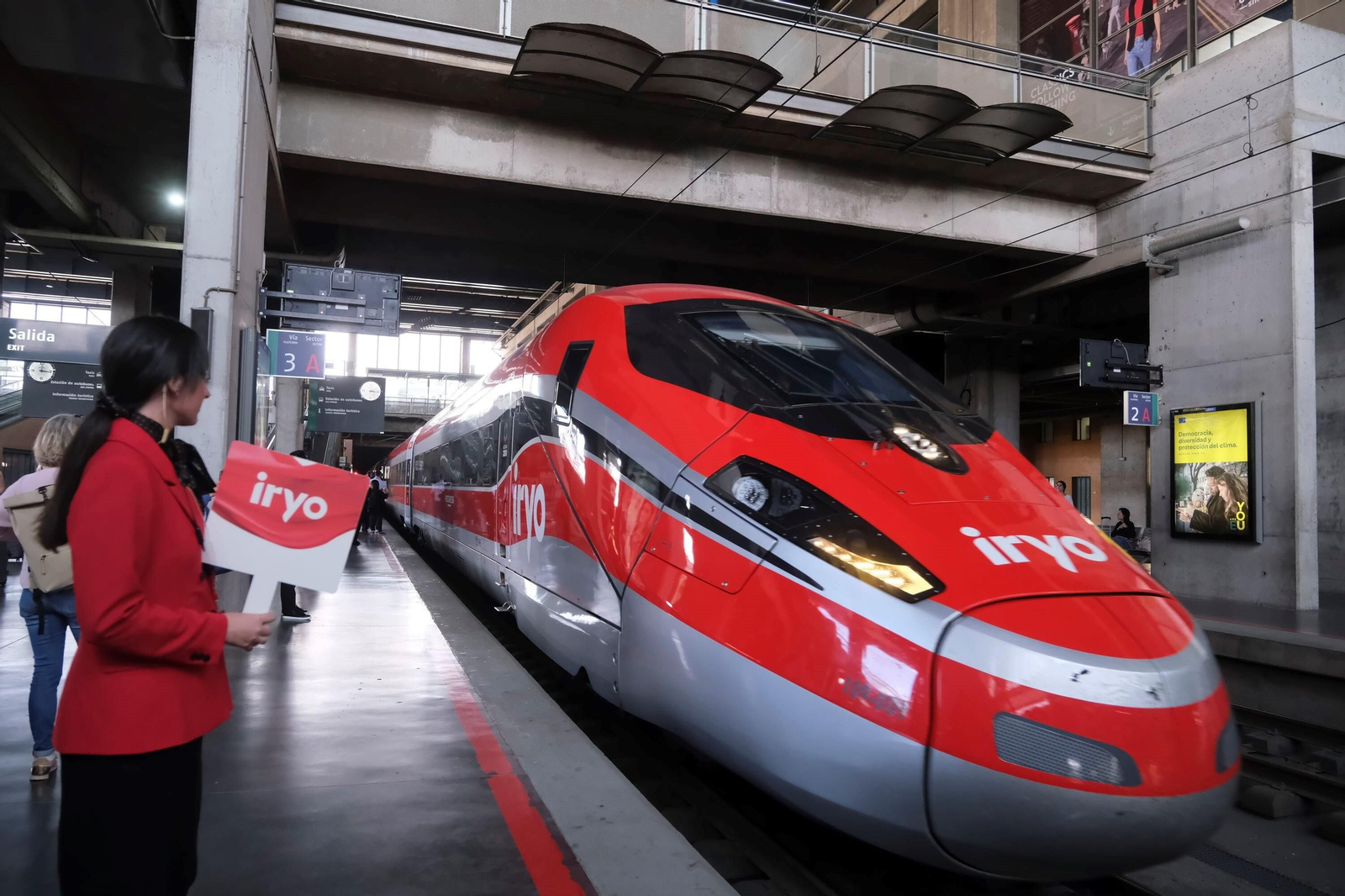 Así ha sido el primer viaje de Iryo con parada en Córdoba, en imágenes