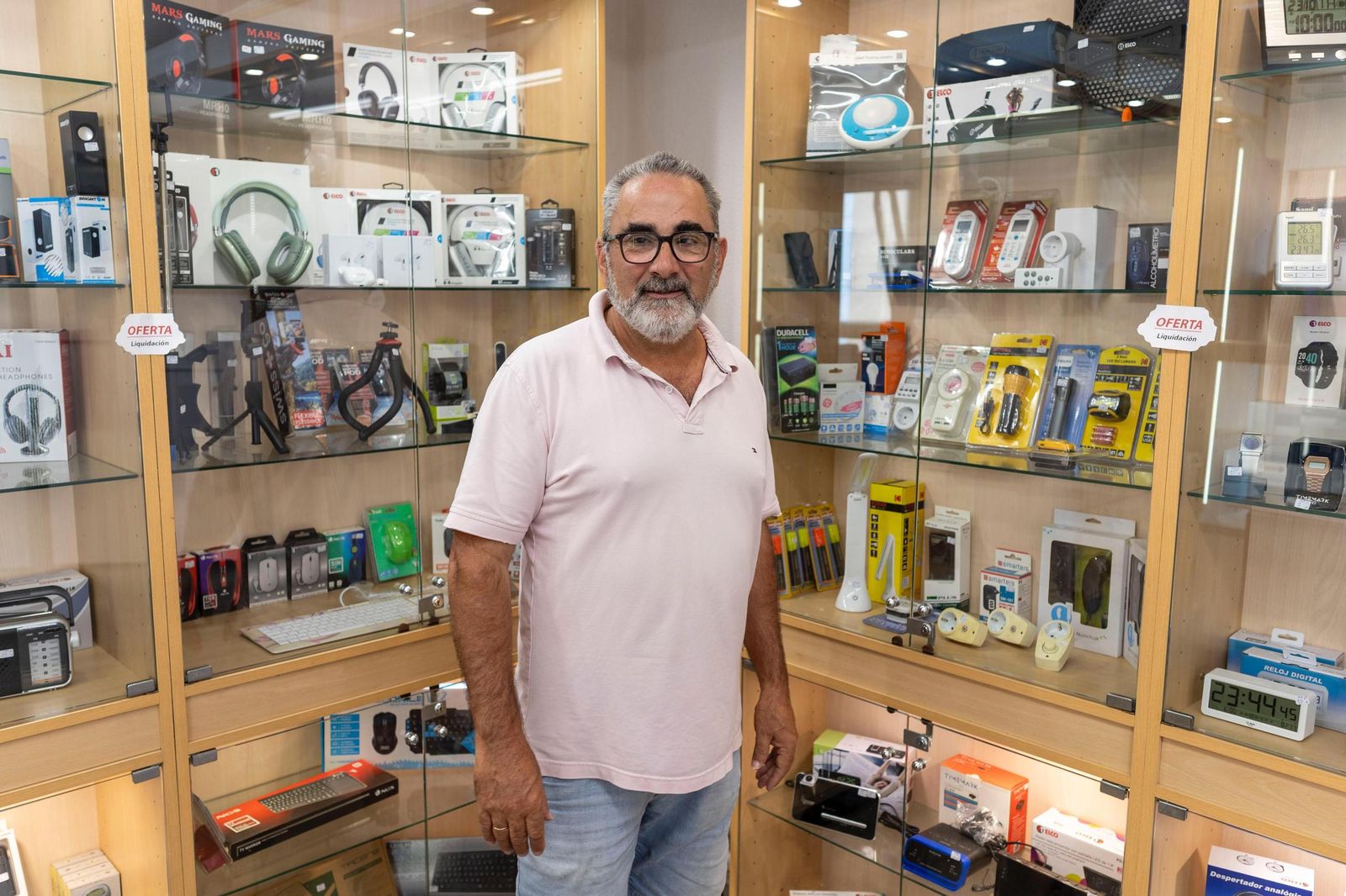 José Manuel Abascal en su tienda Kasan.