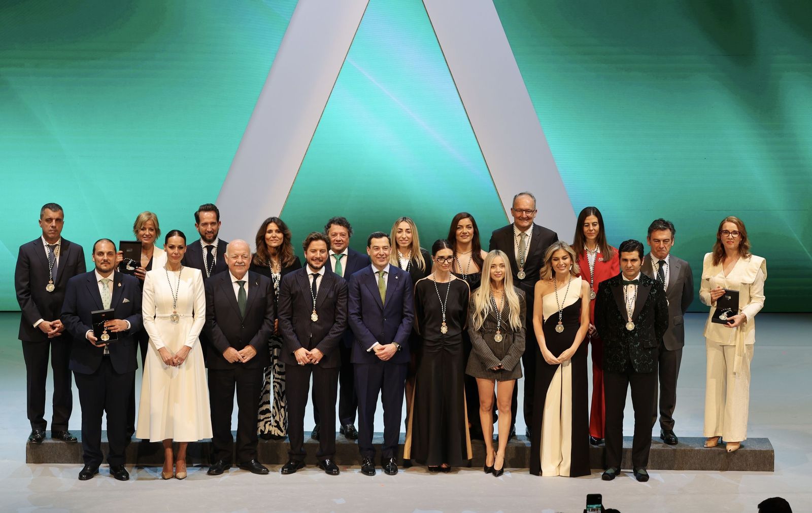 Medallas de Andalucía. 28F