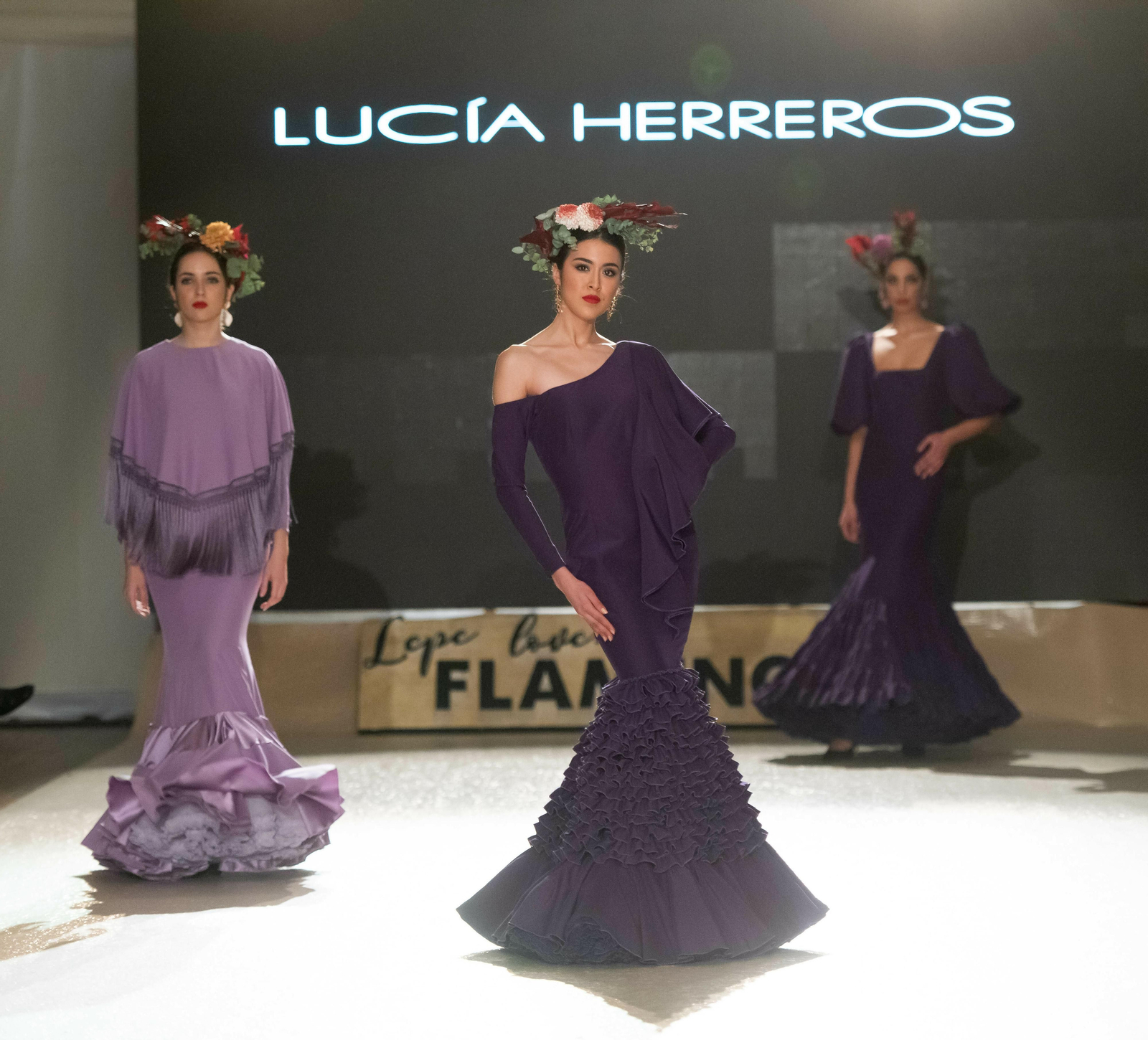 Desfile Lucía Herreros en Lepe Loves Flamenco 2020