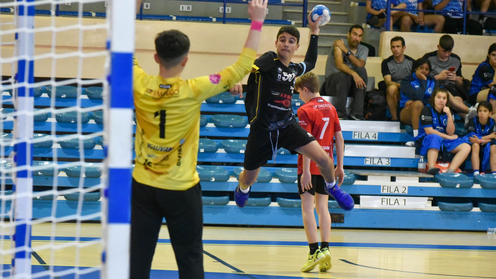 Campeonato de Andalucía infantil de balonmano en Algeciras