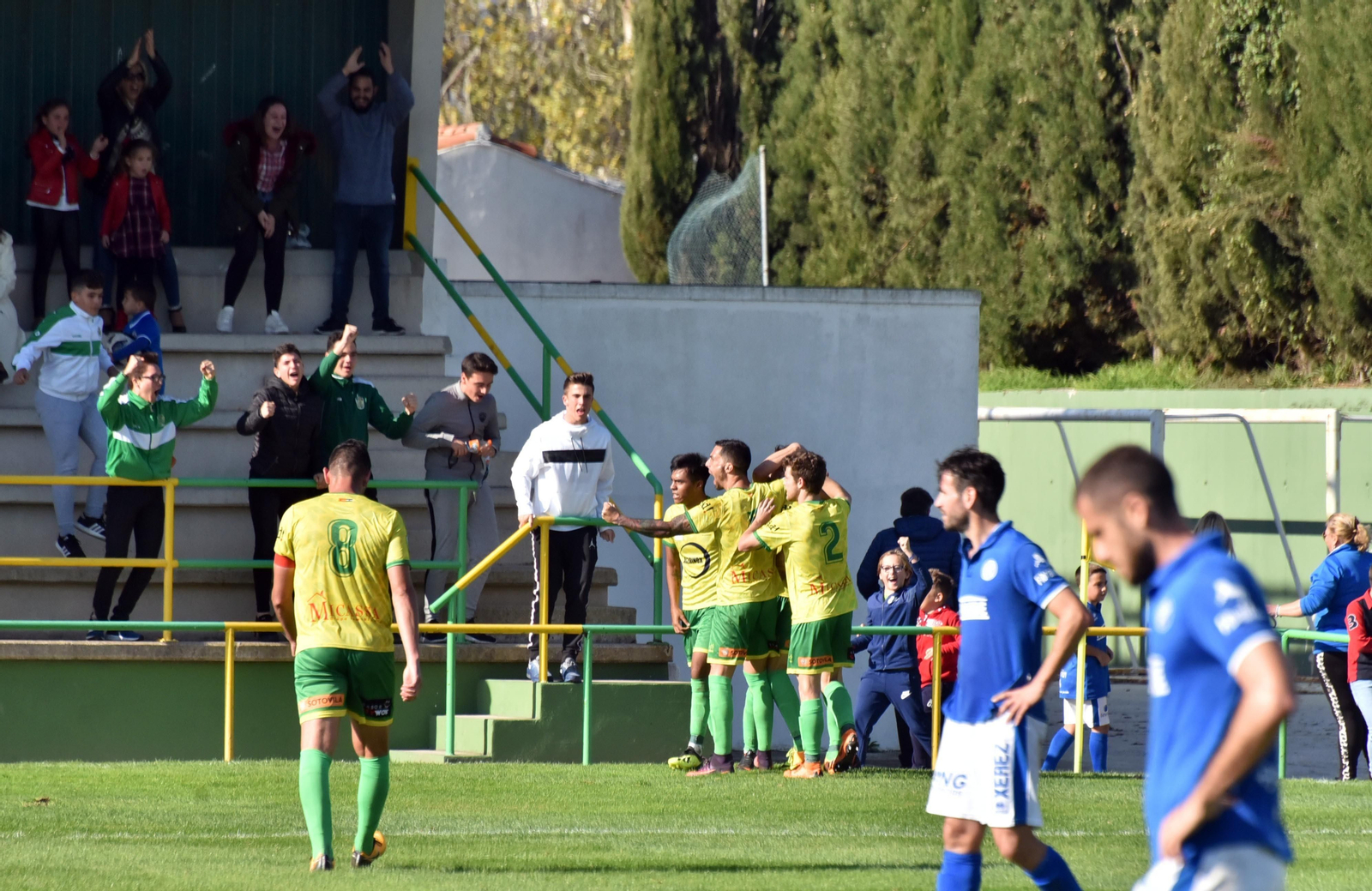 Imágenes del UD Los Barrios-Xerez DFC (1-1)