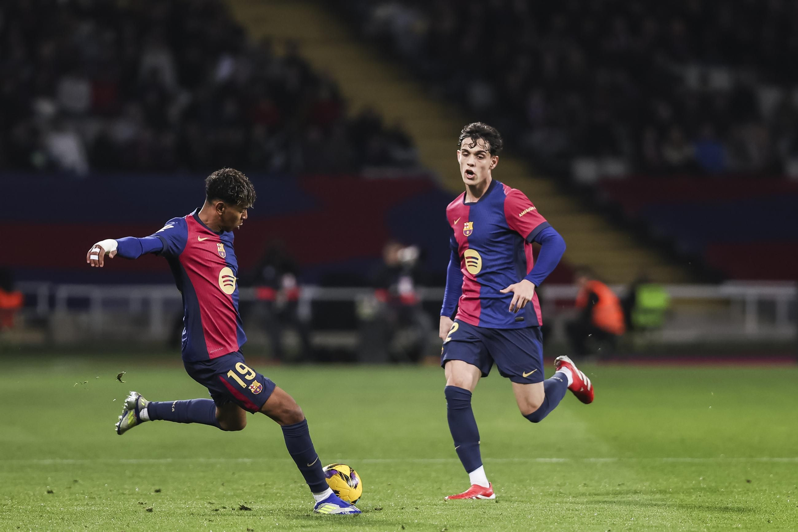 Las fotos del polémico Barcelona - Rayo Vallecano