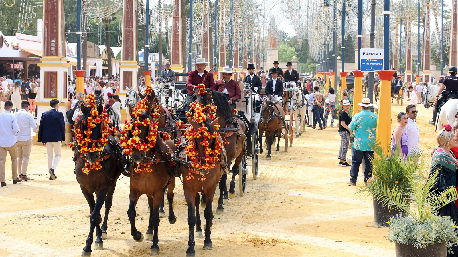 Miércoles de Feria de Jerez, en imágenes