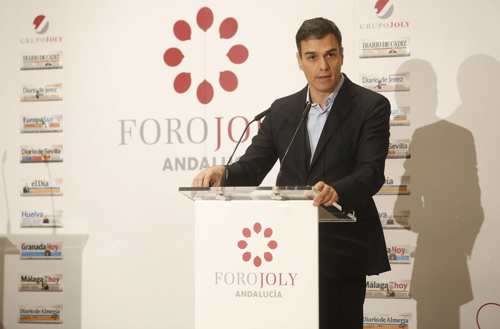 Pedro Sánchez, en el Foro Joly