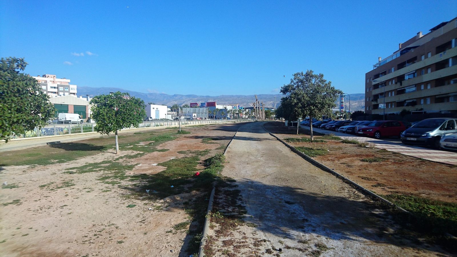 Estado actual de la rambla del Cañuelo.