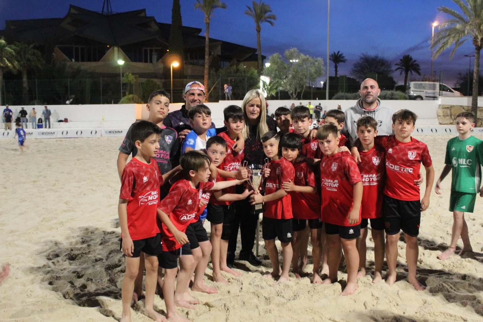 En imágenes: el Linares Deportivo triunfa en las Copas Provinciales de fútbol playa infantil, alevín y benjamín