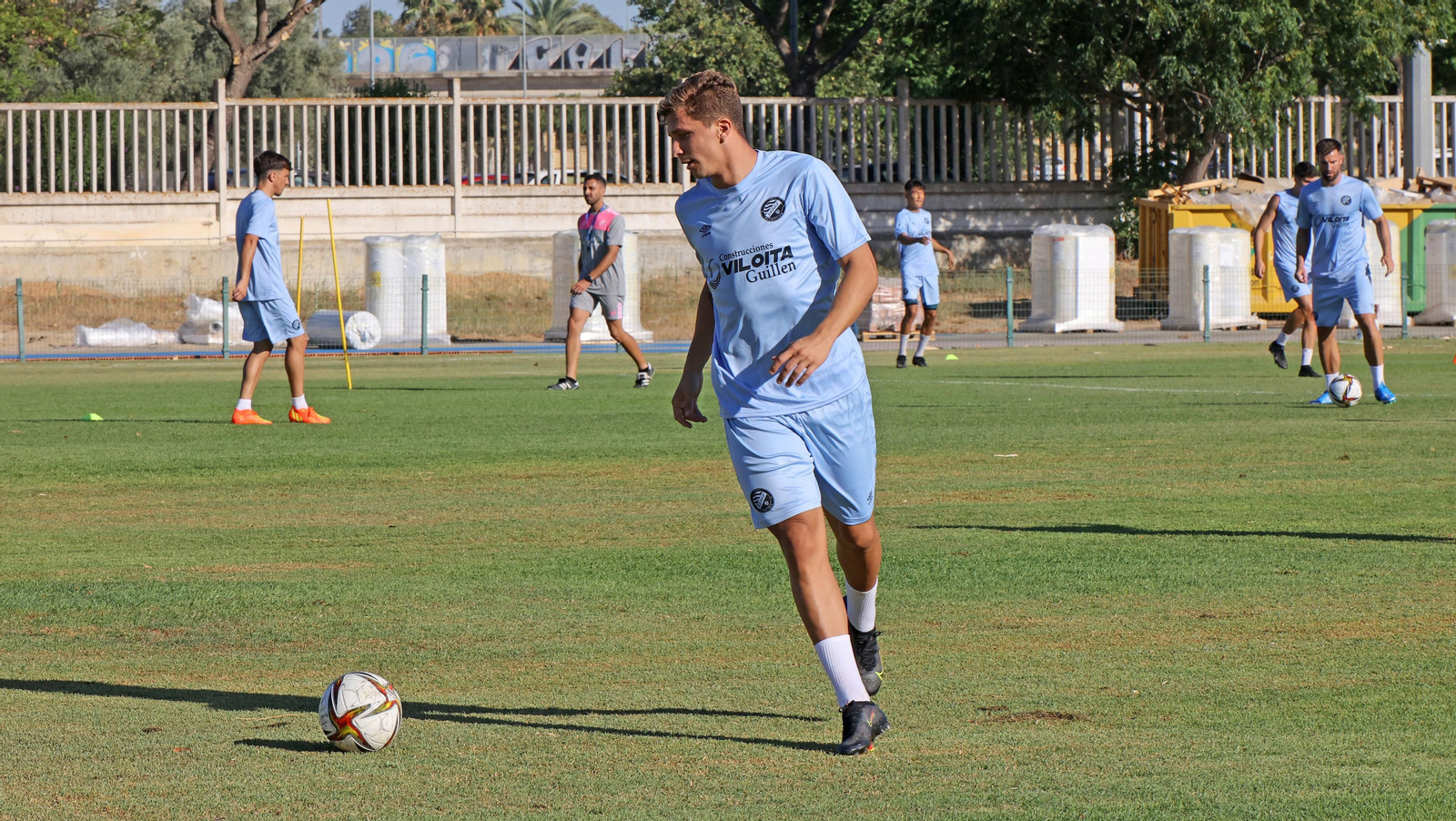 Primer entrenamiento del Xerez DFC
