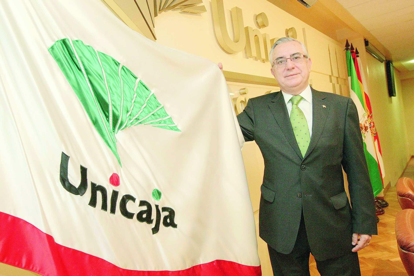 Francisco de Paula Molina, en su etapa al frente del Unicaja