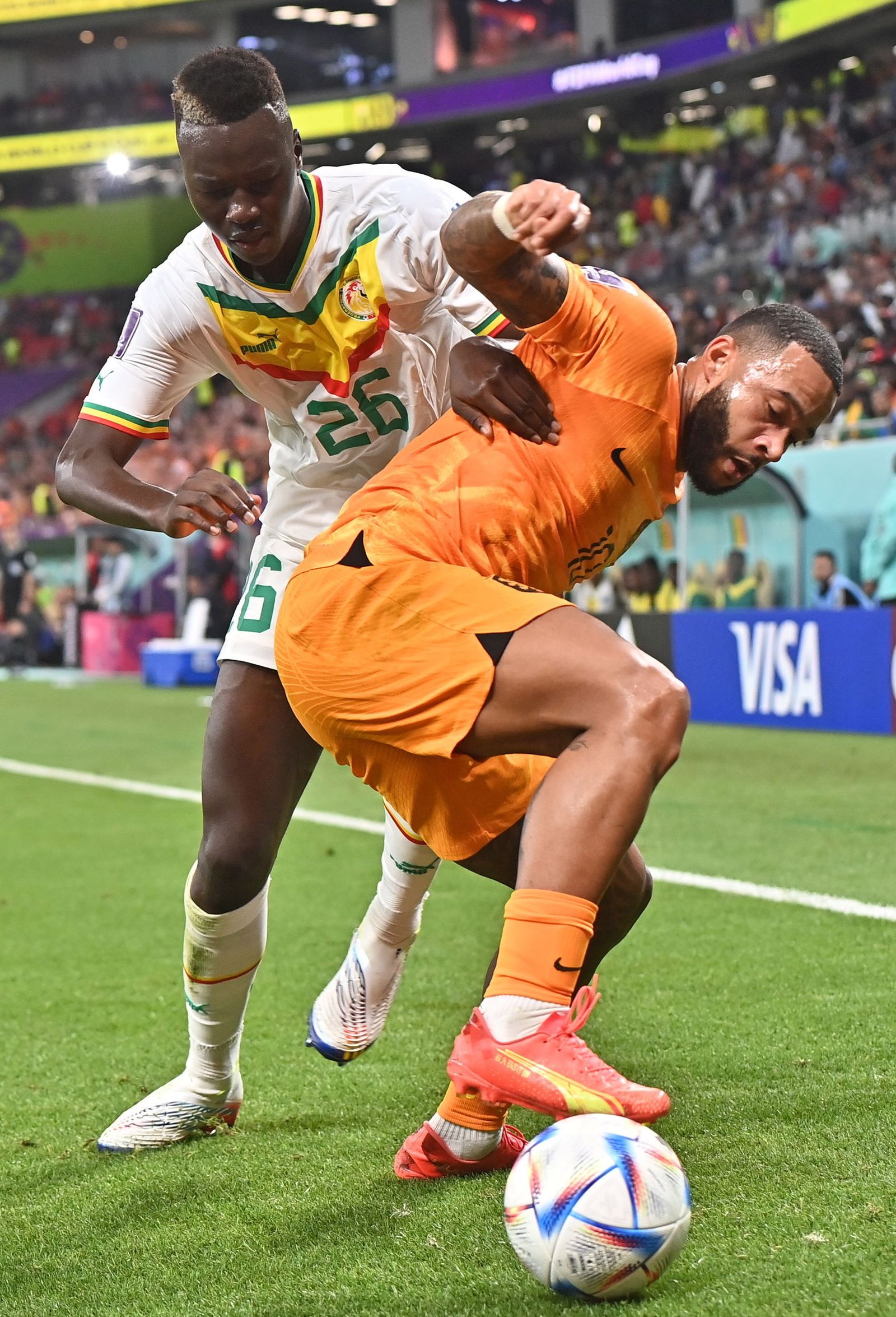 Las imágenes del Senegal - Países Bajos