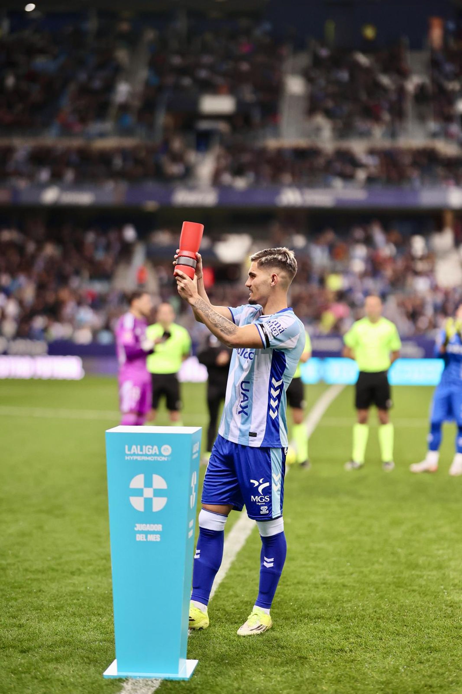 El Málaga CF-Albacete, en fotos