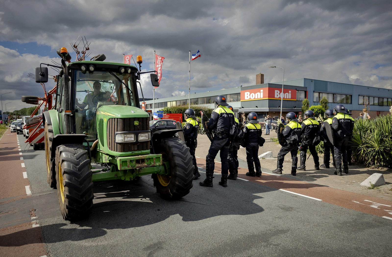 Protestas en Holanda.