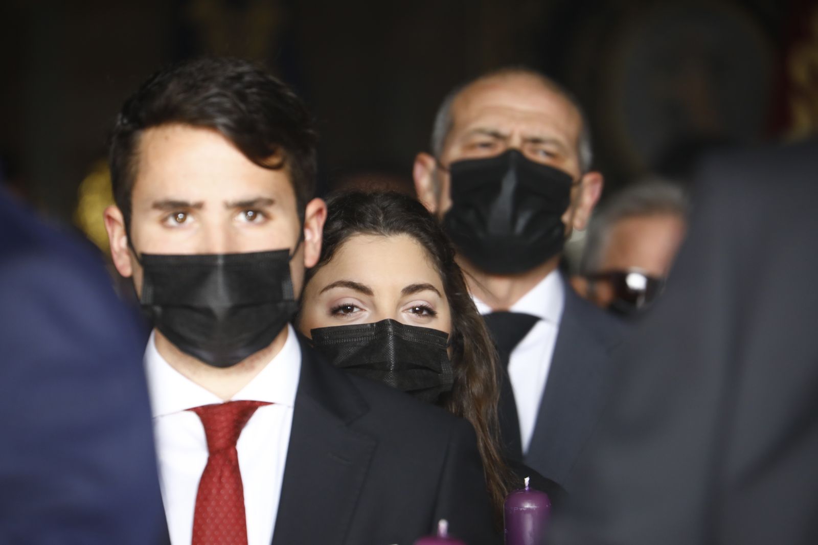 El vía crucis de las hermandades de Córdoba con el Señor del Calvario, en imágenes