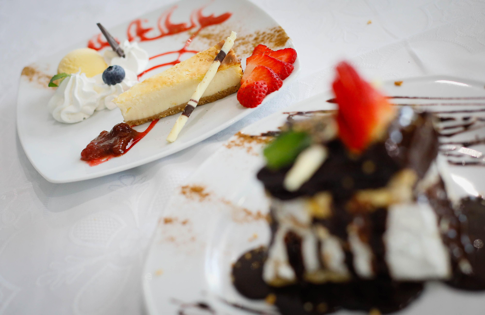 Imágenes del reportaje gastronómico en Casa Blas