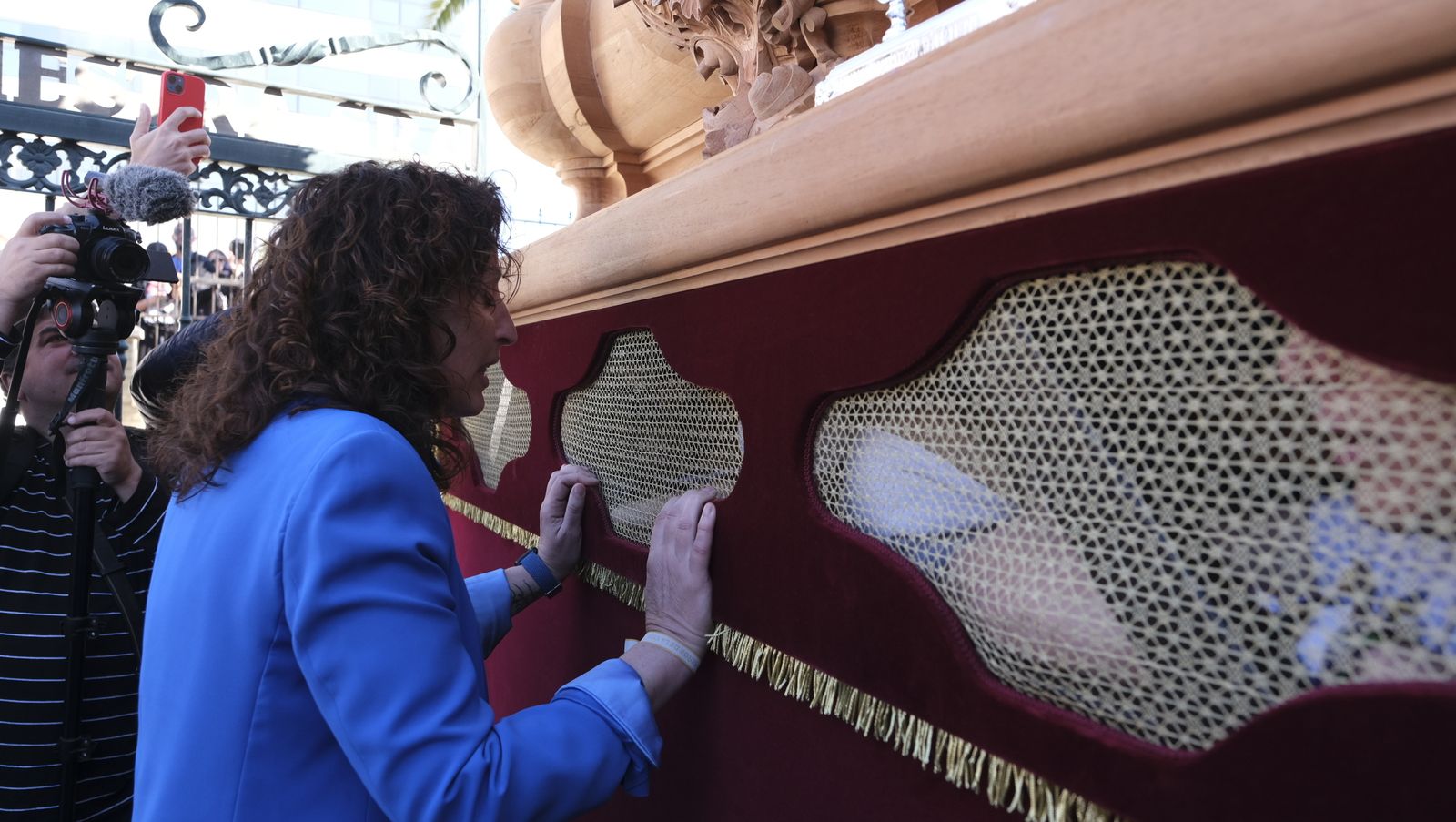 Procesión de Jesucristo Resucitado en Almería, en imágenes