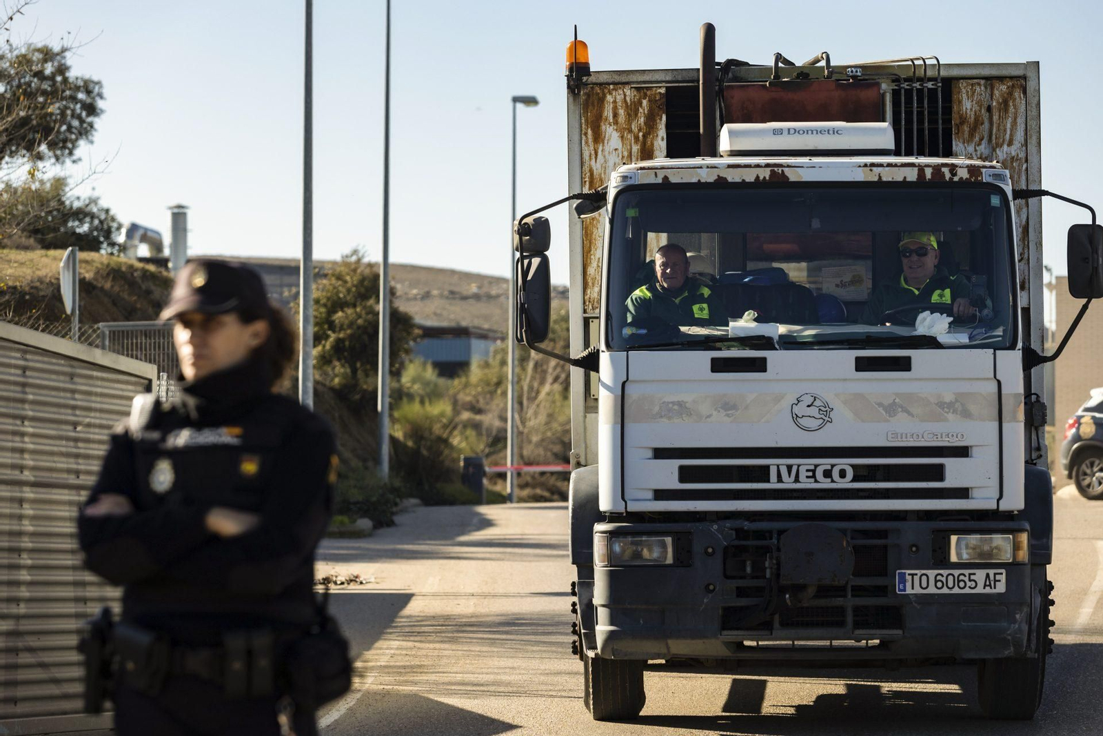 Imagen del vertedero de Toledo en el que se busca a Ángel