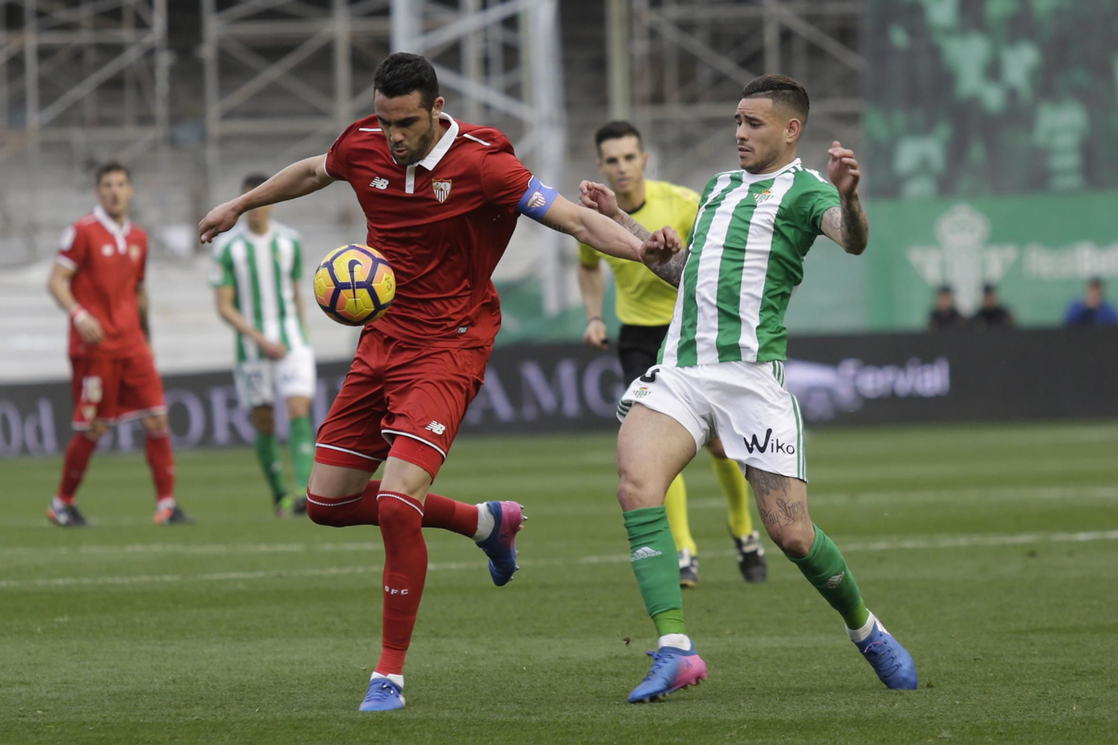 El Betis-Sevilla, en imágenes