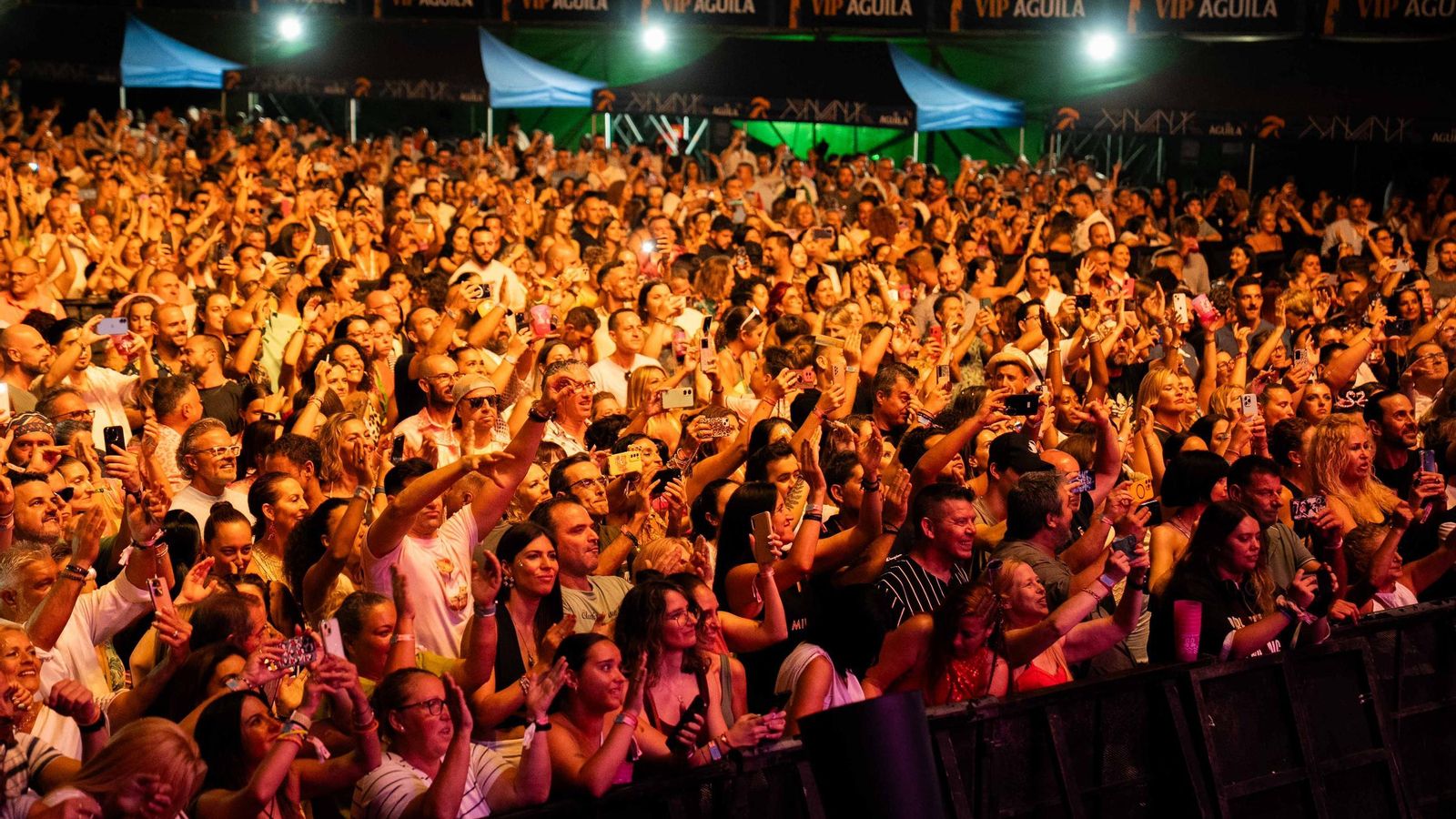 El público disfrutando del Salinas Sound Festival.