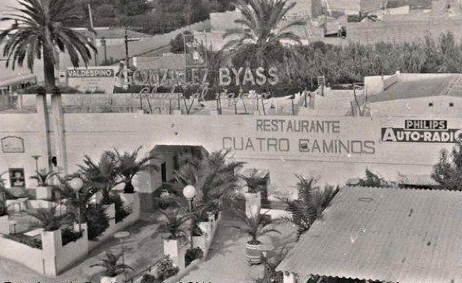 Vista de la Venta 'Cuatro Caminos', años ‘50.