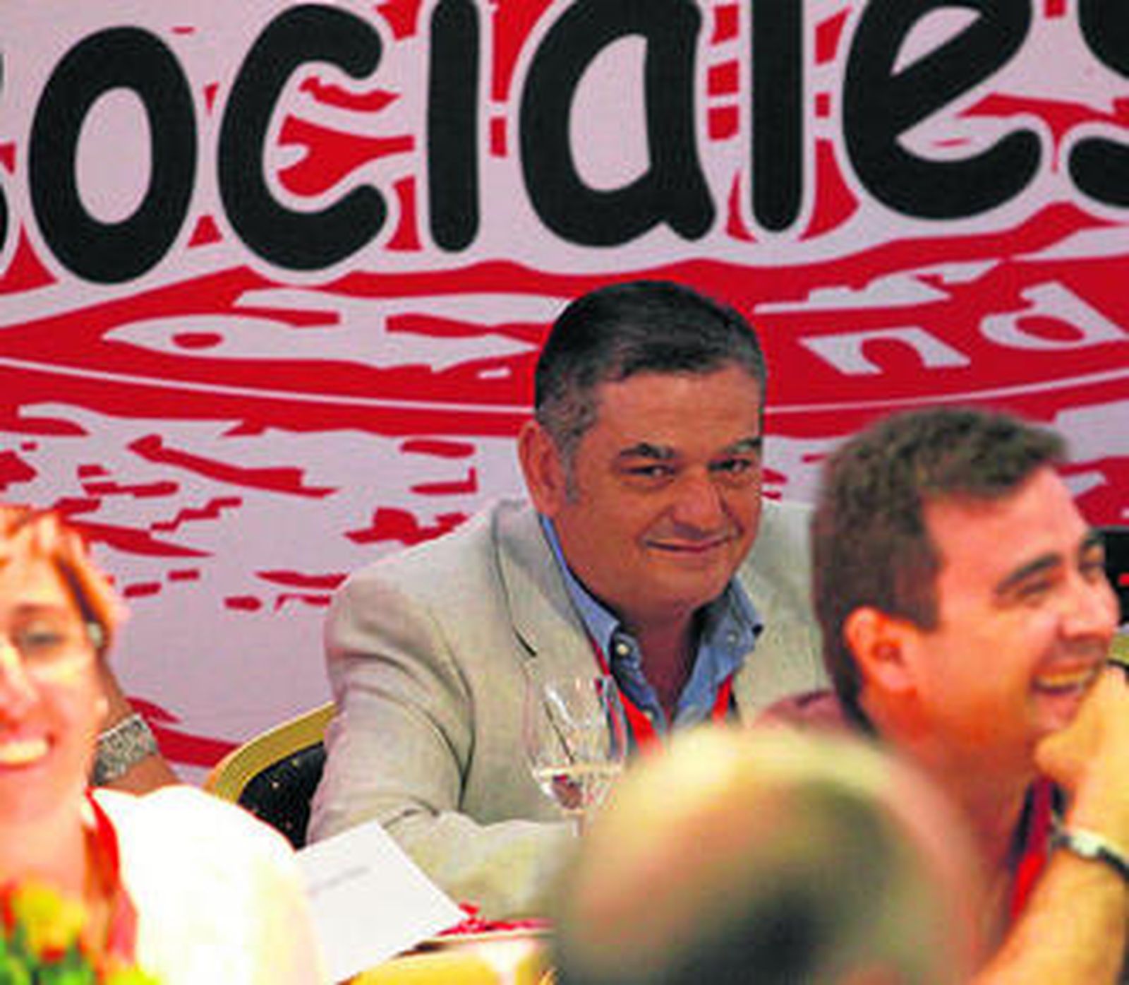 Pedro Custodio González, durante el último congreso en el que resultó reelegido en Los Barrios.