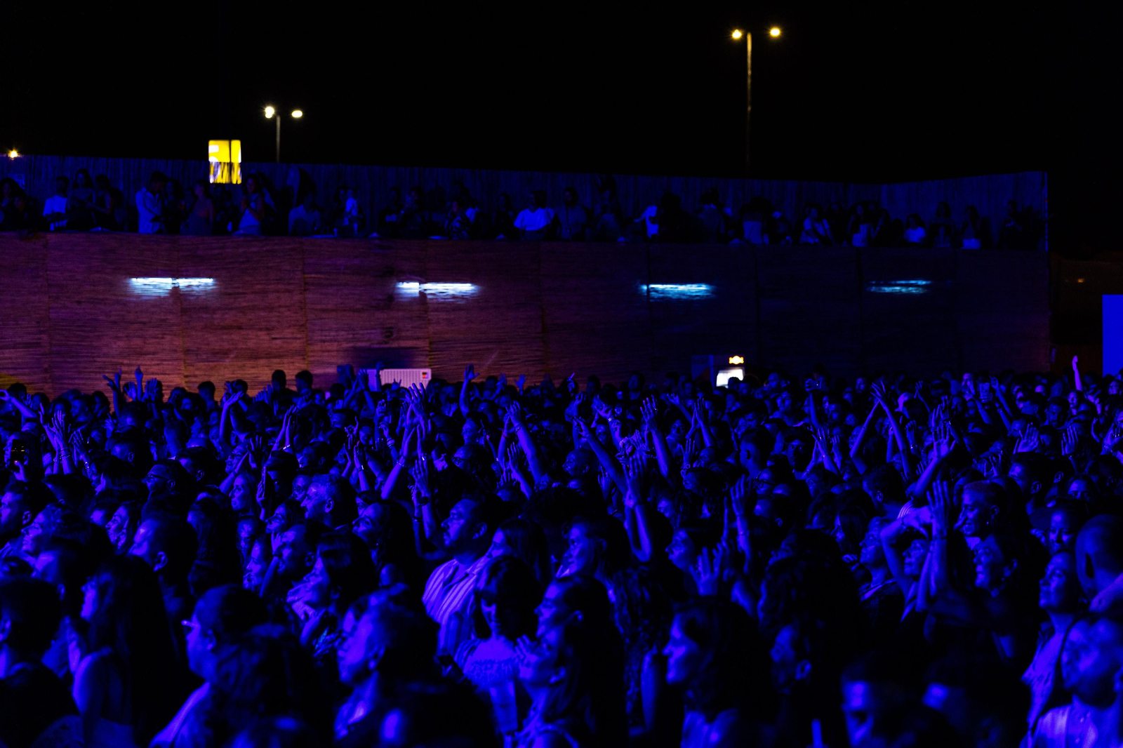 Raúle, en concierto en el Bahía Sound de San Fernando