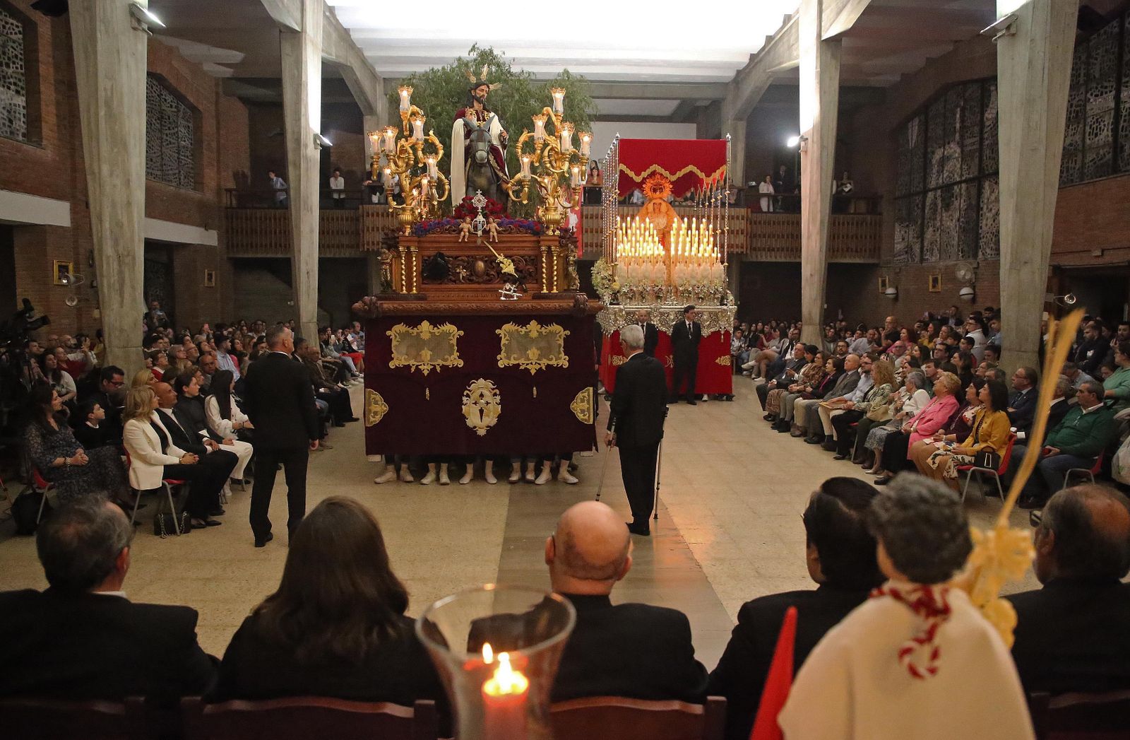 Fotos de la primera levantá de La Borriquita en Algeciras 2023