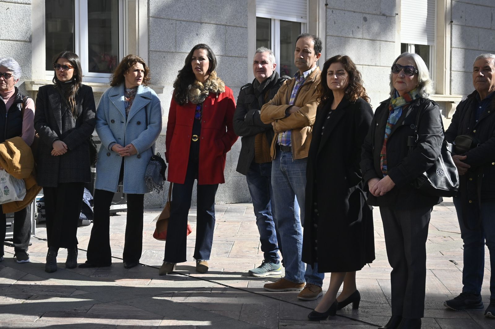 Imágenes de la lectura del llamamiento, del Día Mundial contra el Cancer.