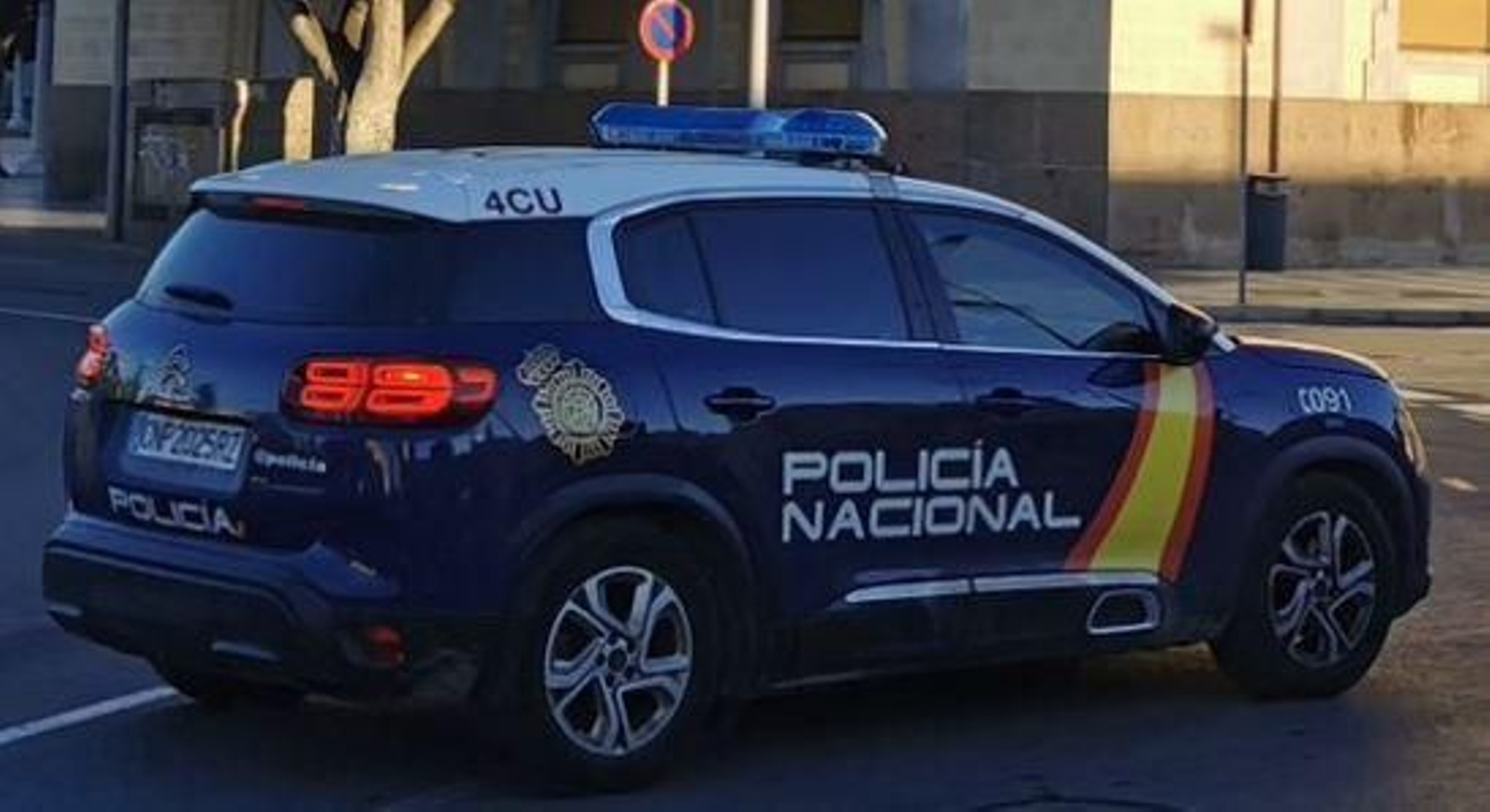 Un coche de la Policía Nacional Un coche de la Policía Nacional