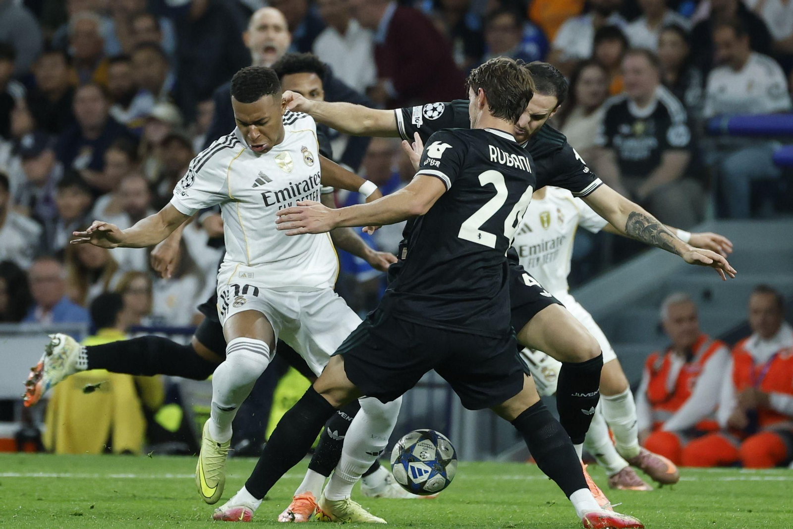 Las fotos del Real Madrid-Juventus