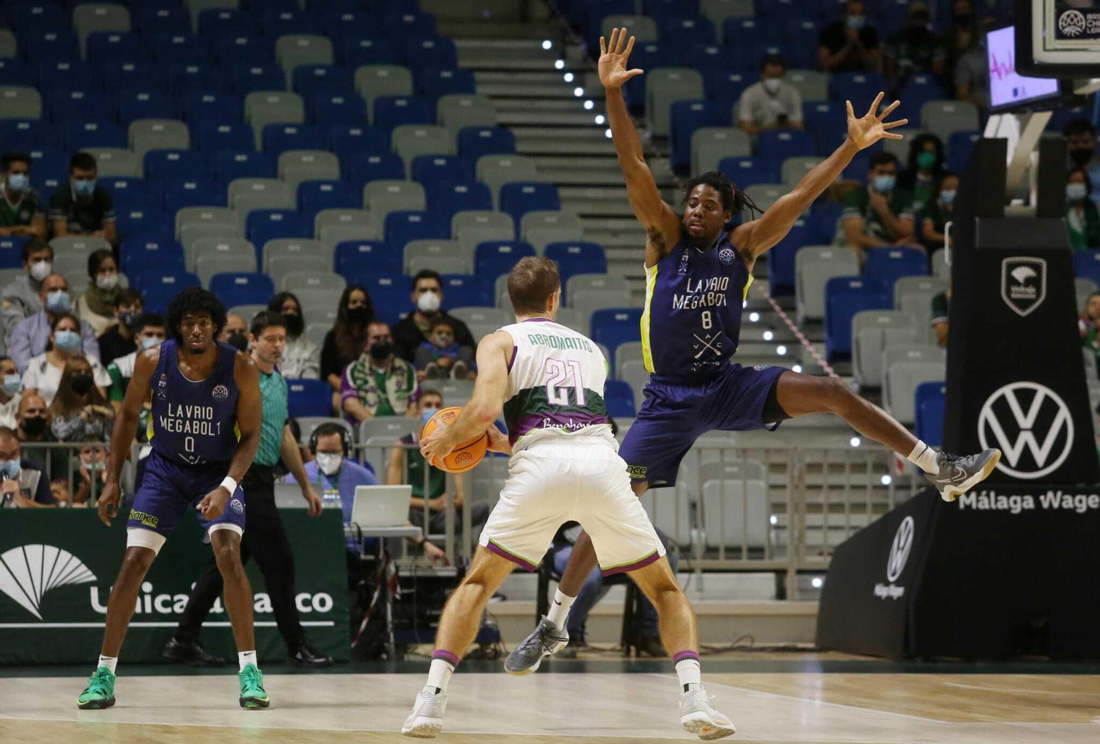Las fotos del Unicaja-Lavrio Megabolt