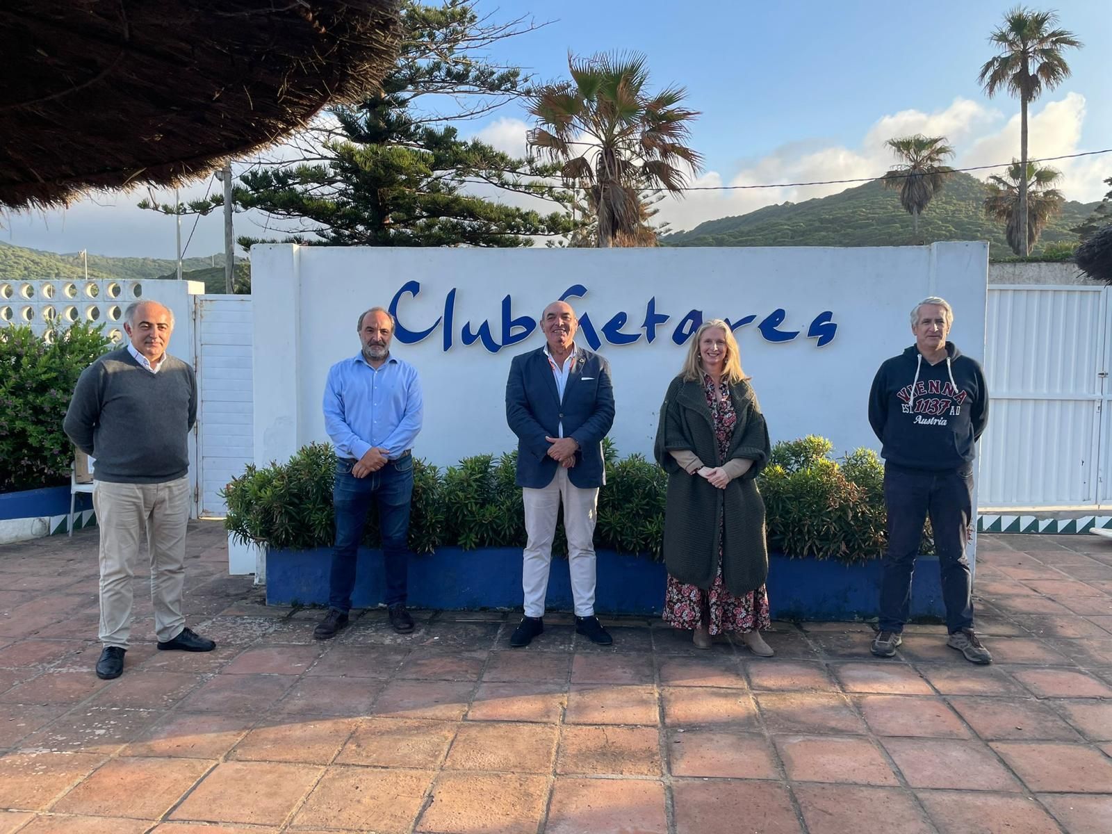 La nueva directiva del Club Getares.