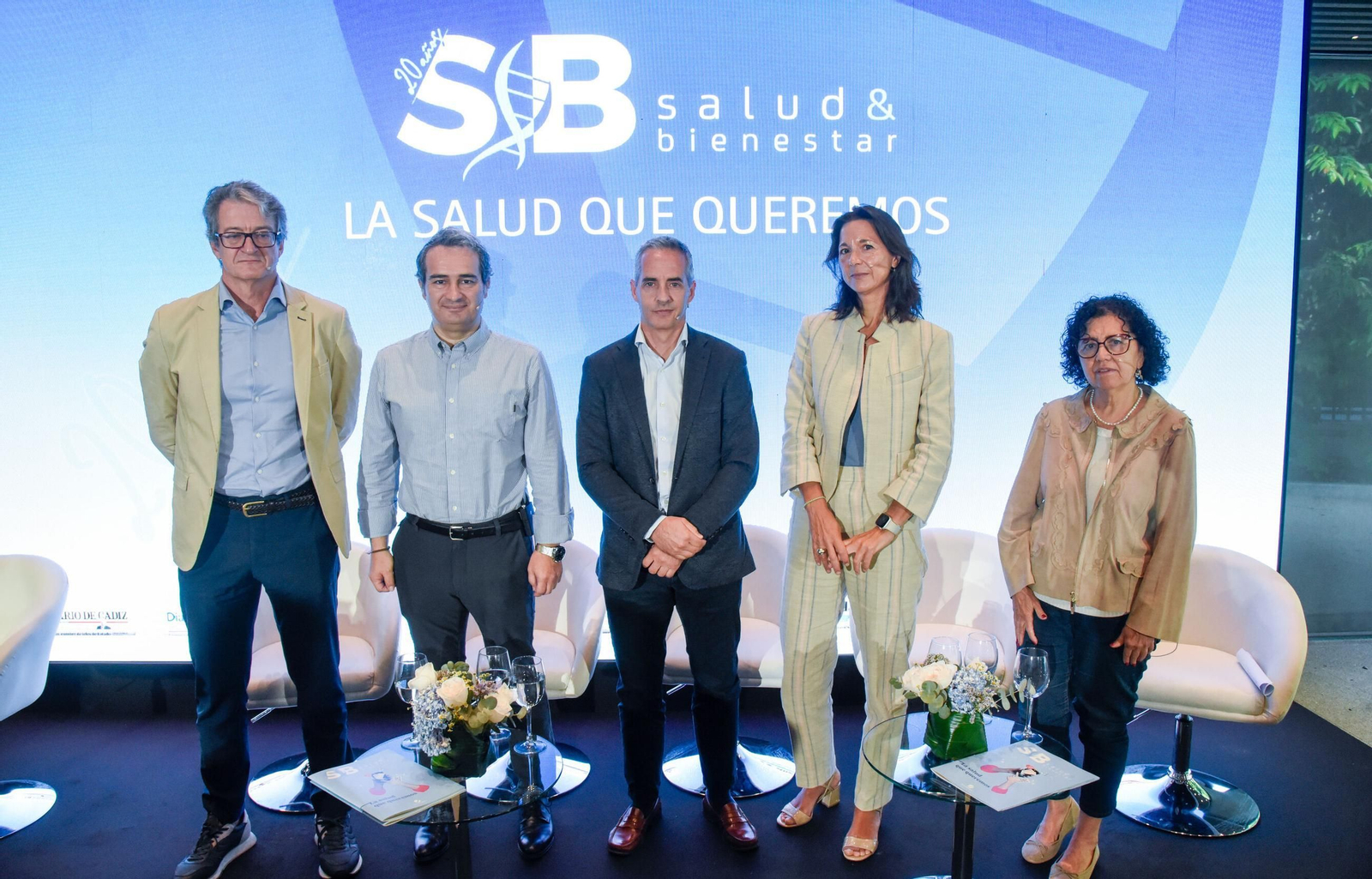 Juan José Gómez-Doblas, Víctor Manuel Ortega, Javier Torres, Mar Martínez y Margarita Reina.