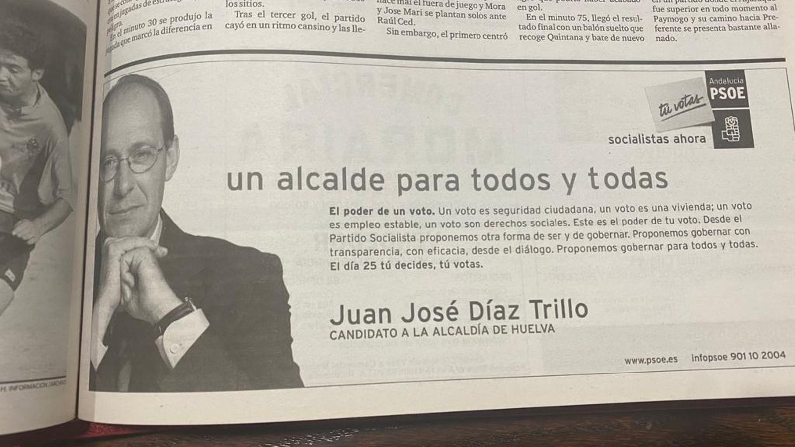 Díaz Trillo, candidato PSOE
