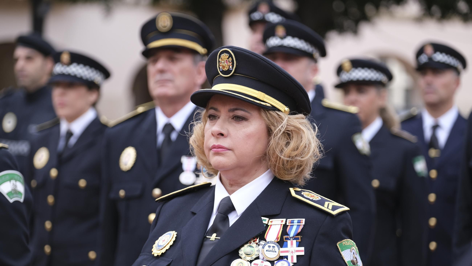 La Policía Local de Almería celebra su patrón San Esteban, en imágenes