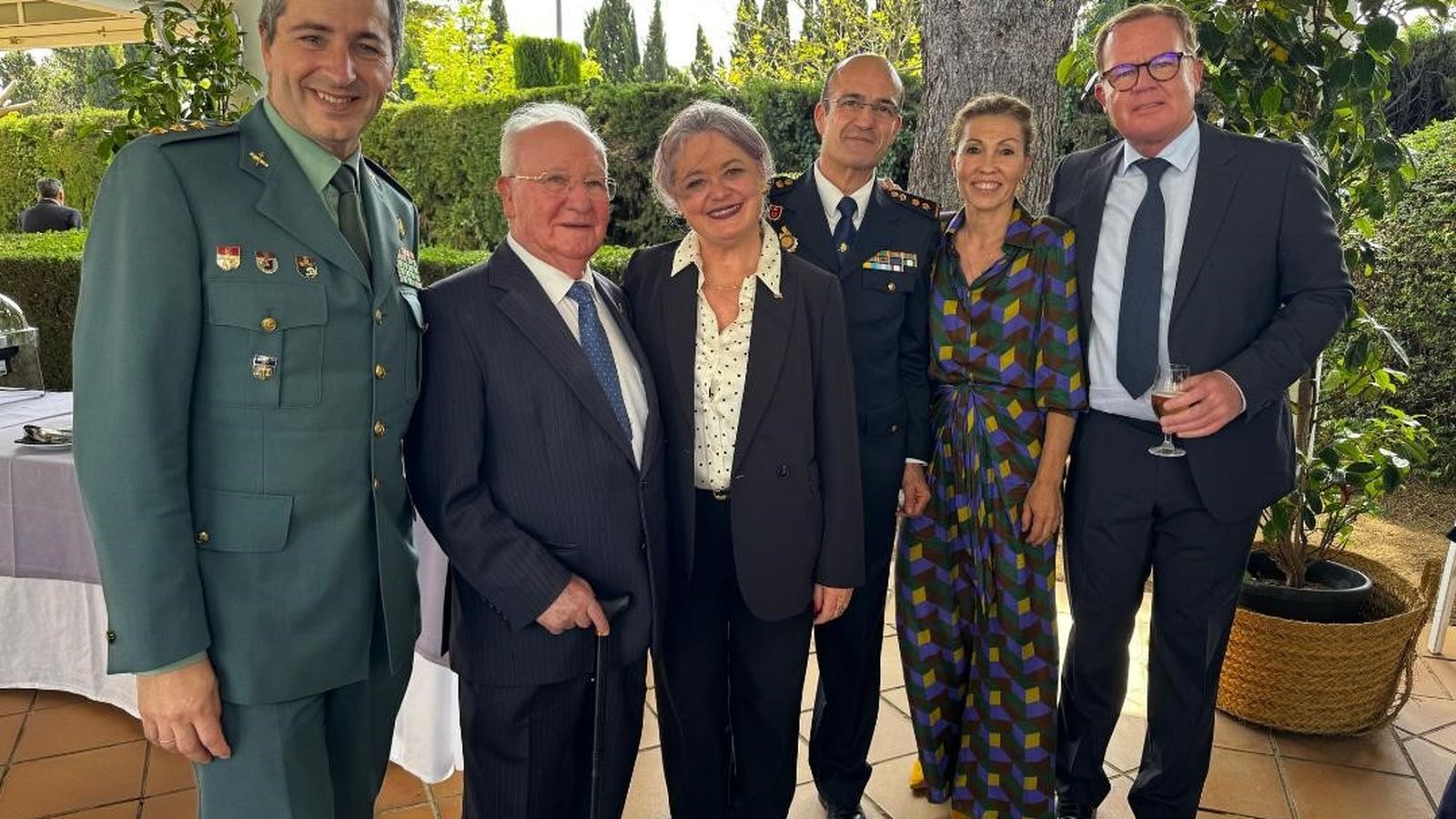 Luis Martín Velasco,  Fernando Lepiani, Blanca Flores, Francisco García Carrasco, Tania Barcelona y Stefaan de Clerck.