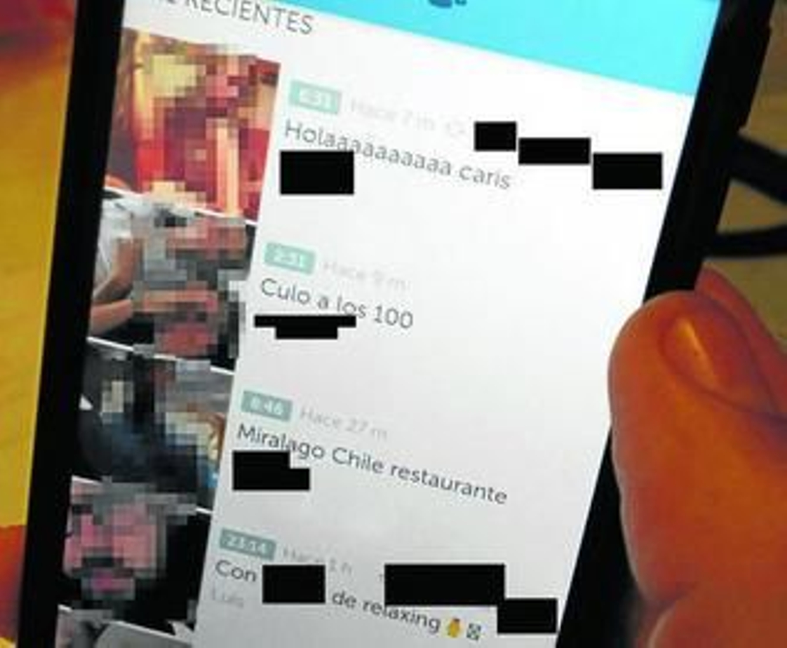 La segunda entrada es un ejemplo detitular con contenido explícito.