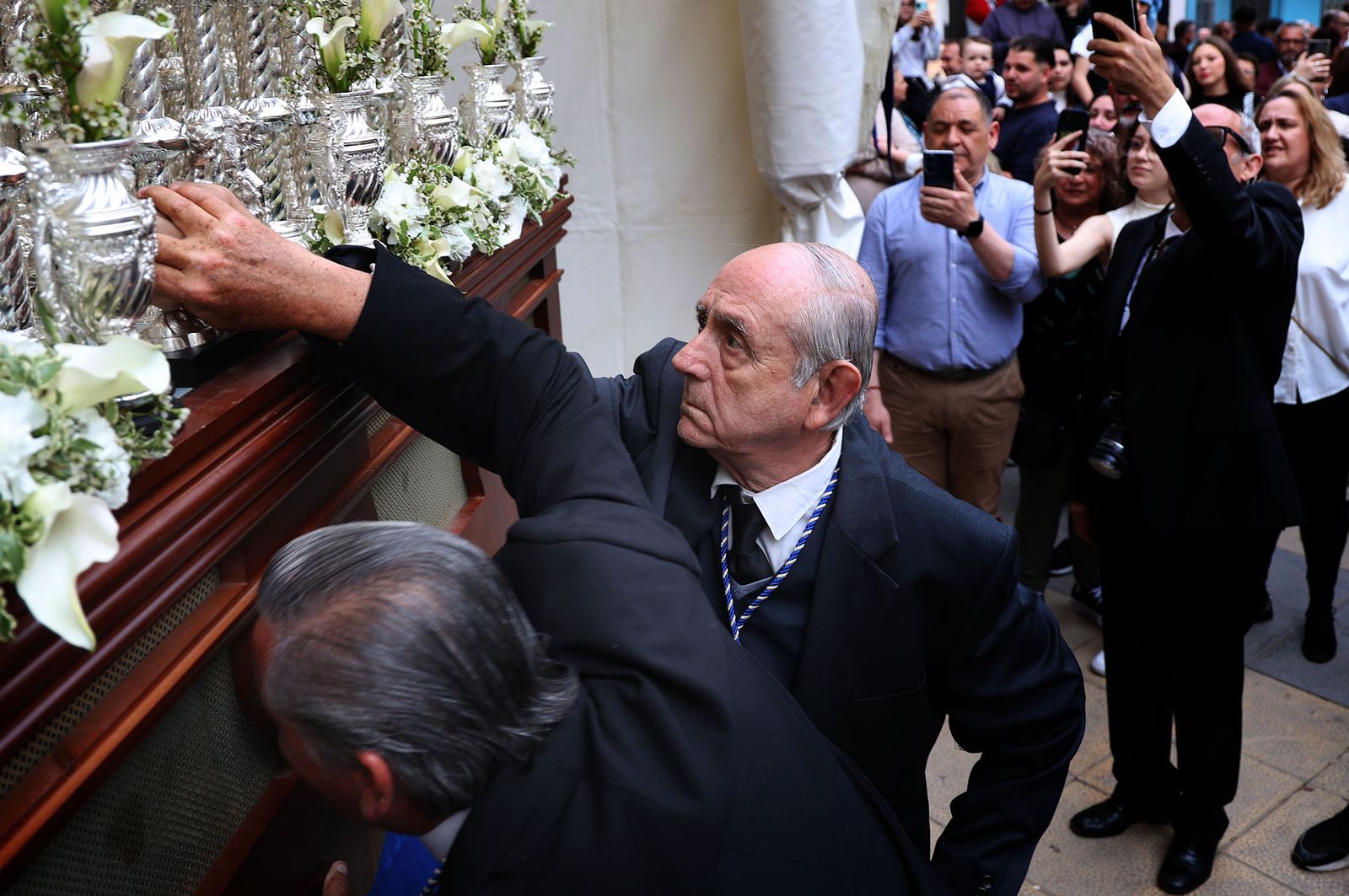 Imágenes de la procesión de la Virgen del Prado en el Viernes de Dolores