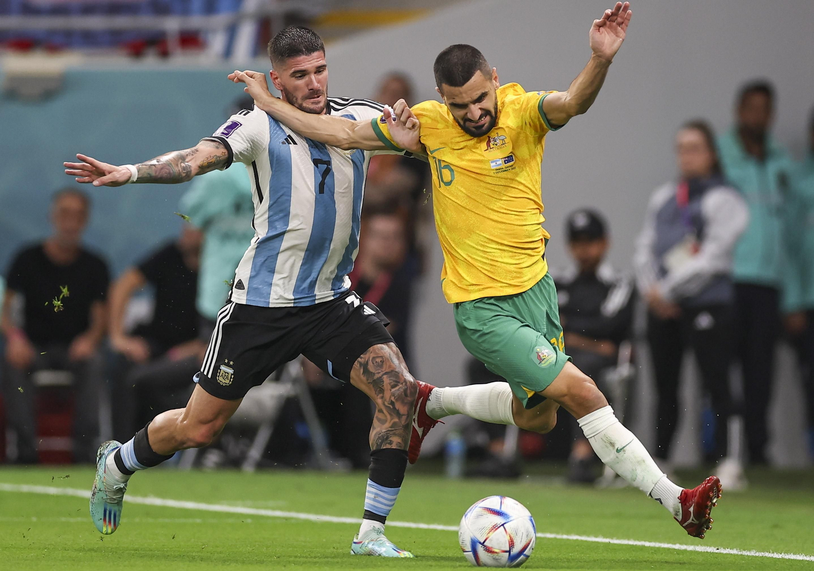 Las fotos del Argentina - Australia