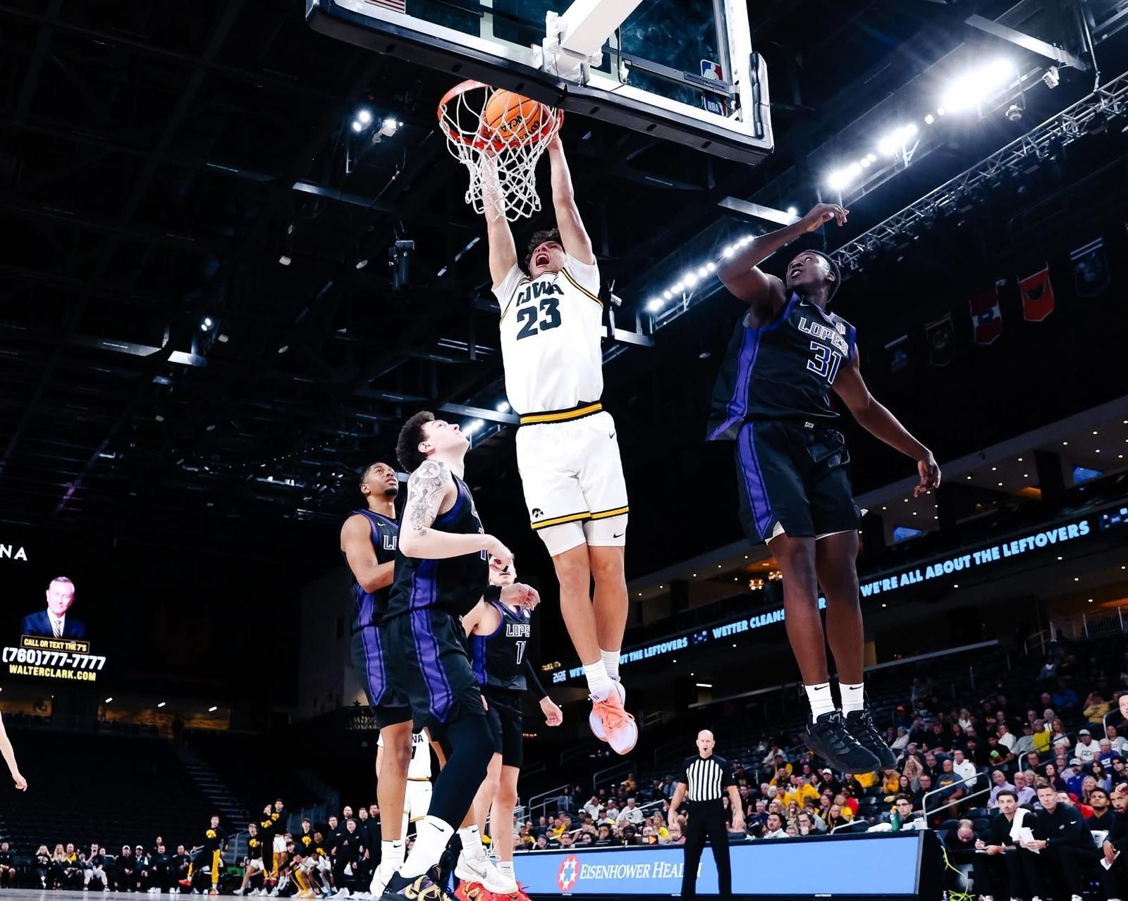 Álvaro Folgueiras y Mario Saint-Supéry, cara y cruz en la jornada NCAA