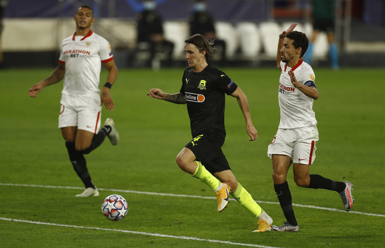 Las imágenes del Sevilla-Krasnodar