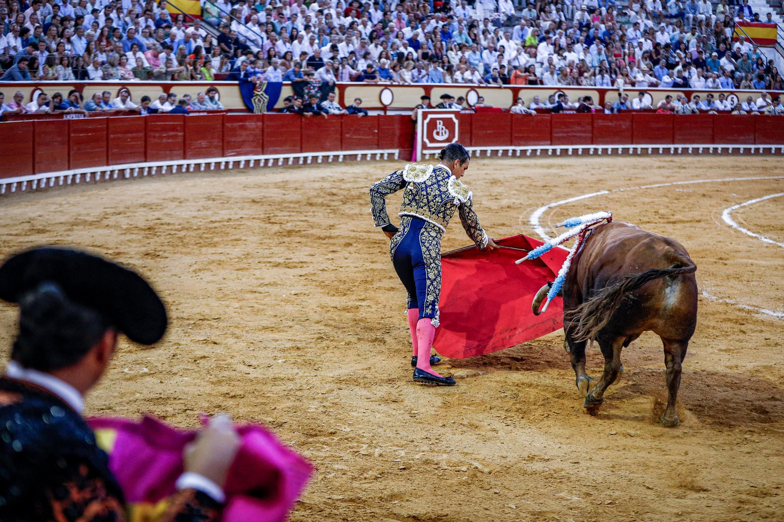 Imágenes de la corrida de toros en El Puerto: Manzanares, Roca Rey y Pablo Aguado