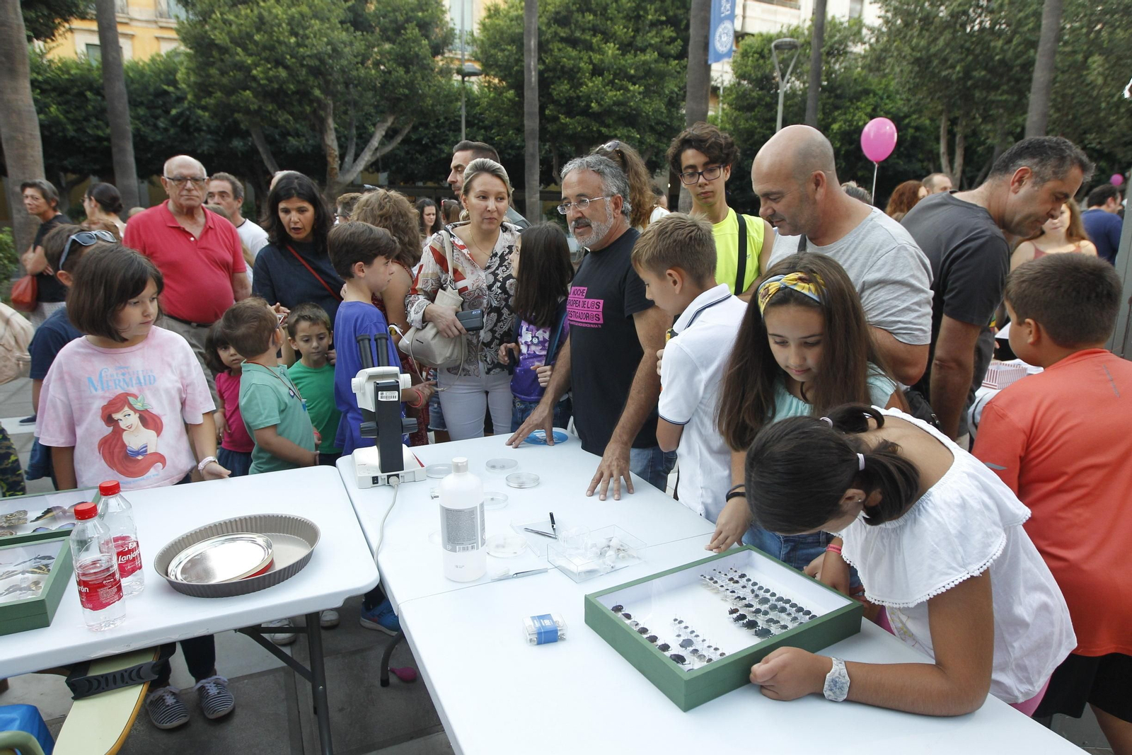 Fotogalería Noche Europea de los Investigadores. Universidad de Almería-UAL